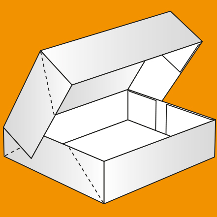 6 Corner Pastry Box